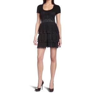 Nicole Miller lace & tulle dress (size 4)